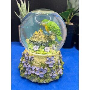 Vintage Westland Musical Glass Glitter Globe #2094